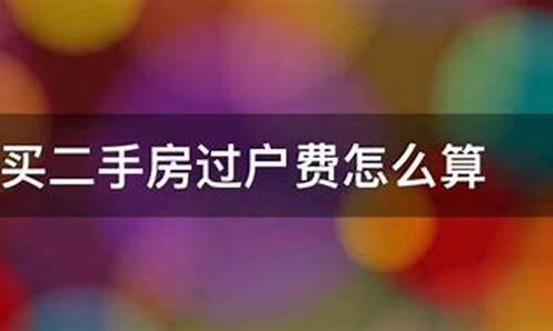 30万二手房过户费一万够吗_30万二手房